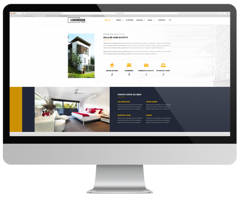 Création de sites Internet immobiliers - Agence web id&a